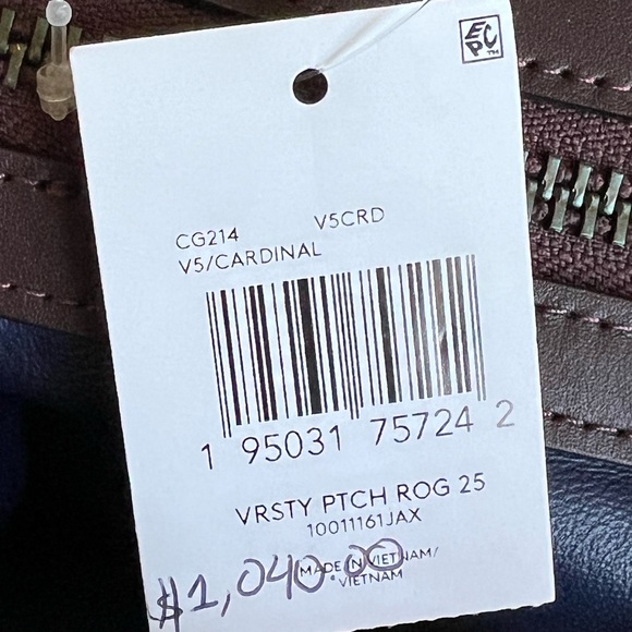 💰SOLD - CG214 - Coach Rogue 25 with Varsity Patches - Picture 11 of 16